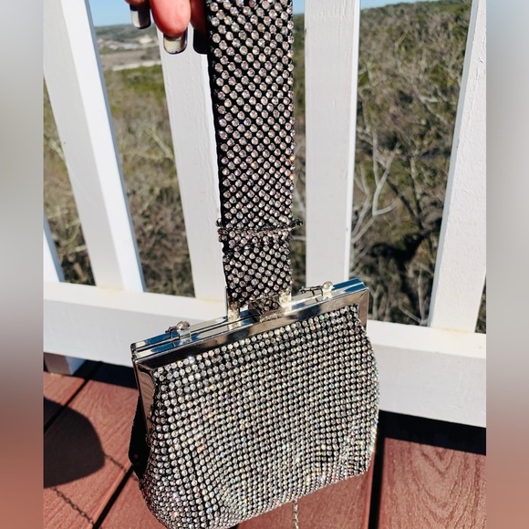 Rhinestone‎ Sequin Mini Bag Wrist Crossbody - Picture 5 of 15